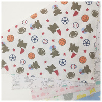 Hot Selling Baby-Use Weiche warme Baumwolle Flanell Stoff haut freundlich Langlebig für Home Deco Quilt ing Taschen Spielzeug Printed Design Home