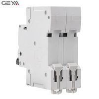 Disyuntor eléctrico de alta calidad GEYA DC MCB DC disyuntor 6A 10A 16A 20A 25A 32A 40A 50A 63A DC MCB para sistema fotovoltaico