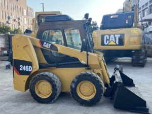 Low Working Hour CAT 246D Skid Steer Loader Second Hand Caterpillar 246D Compact Loader Flexible For Narrow Construction Site. - Product Image 3