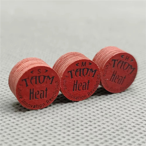 Embouts de queue de billard Taom HEAT Tip 14mm, embouts d'origine finlandais, souples, moyens, durs, embouts de queue de billard professionnels, accessoires de billard - Product Image 4
