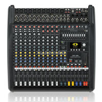 Console de mixage DSP ultra-compacte CMS1000 à 10 canaux avec entrées XLR/TRS, alimentation fantôme 48V et monitoring sans latence pour musiciens nomades et petits événements