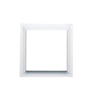 Diffuseur d'air conditionné rectangulaire en plastique, 12 v, matériaux de climatisation