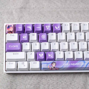 Teclas para Teclado Mecánico Valorant, Juego de 14 Teclas, Regalo, Phoenix Neon Raze, PBT, Personalizables, Sublimación de Tinte - Product Image 3