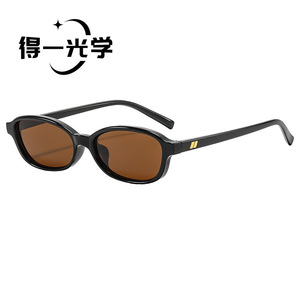 <b>Sunglasses</b> Black PC Frame UV400 Protection Unisex - Product Image 2
