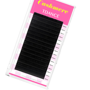 Suministros para Extensiones de Pestañas, Extensiones de Pestañas al por Mayor, Curvatura C CC <span class=keywords><strong>D</strong></span> J B, Bandejas de Pestañas de Terciopelo Negro Mate - Product Image 6