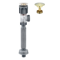 Meuble de salle de bain extensible en plastique de style moderne avec système de drainage efficace, gain de place, pour canalisations de vidage courantes