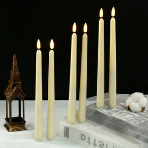 डीलक्स यथार्थवादी 3 डी लौ शंकु, रिमोट कंट्रोल सिमुलेशन मोमबत्ती धारक हेलोलीन क्रिसमस चर्च शादी - Product Image 4