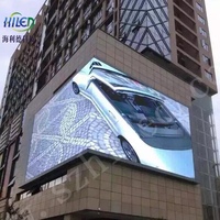 Écran LED publicitaire extérieur HD direct usine, pixels P2, sans soudure, couleur intégrale, auto-réparant, texte facile à installer, IP65