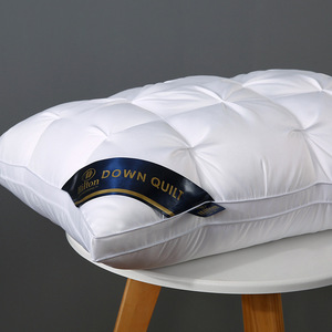 Nuevo Modelo de Almohada Alta Tridimensional de Seda Sintética con Núcleo de <span class=keywords><strong>Plumas</strong></span> Trenzadas y Terciopelo. Almohada de Soporte para el Cuello para un Sueño Profundo, Uso Doméstico - Product Image 2