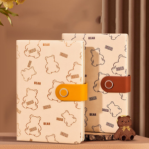 Nouvelles pages de carnet en cuir PU B6 mignonnes pour étudiants et fournitures scolaires, classeurs de budget en gros - Product Image 2