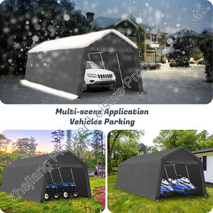 <span class=keywords><strong>Stock</strong></span> américain Tente <span class=keywords><strong>de</strong></span> rangement pour <span class=keywords><strong>jardin</strong></span> 13x20 pieds Cadre métallique Gris foncé <span class=keywords><strong>Abri</strong></span> pour vélo <span class=keywords><strong>Abri</strong></span> <span class=keywords><strong>de</strong></span> rangement pour <span class=keywords><strong>jardin</strong></span> - Product Image 5