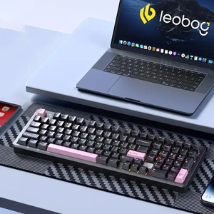 Teclado Inalámbrico para Juegos LEOBOG Hi98 PRO, Programable, Tri-Modo, con Iluminación RGB Intercambiable en Caliente - Product Image 3