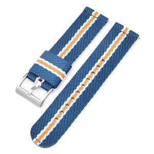 LAIHE Hot seller 20mm 22mm elastico moda intrecciato a strisce cinturino in Nylon intrecciato per <span class=keywords><strong>GT2</strong></span> - Product Image 5