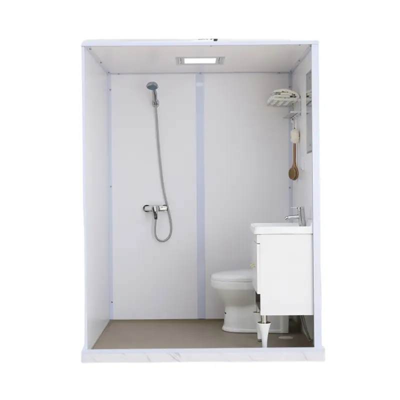 Özelleştirilmiş banyo WC hareketli basit oda otel ev yurt modüler entegre duş odası bina kullanımı için