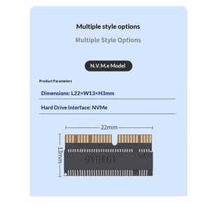 Adaptador de Tarjeta de Disco Duro Interno M.2 NVMe SSD para <span class=keywords><strong>Macbook</strong></span> <span class=keywords><strong>Pro</strong></span>/AIR 2015/2014, Accesorios de Computación - Product Image 5