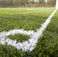 Outdoor Mini-Fußball Kunstrasen-Teppich 50mm 5/8 Zoll Nadelweite 165 Stiche/m 10400 Büschel/qm BLG TW165 für Fußballfelder