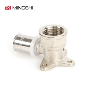 Mingshi HVAC <span class=keywords><strong>UWE</strong></span> CSTB AENOR WRAS approuvé raccords en laiton raccords de tuyauterie multicouches raccords de presse - Product Image 2