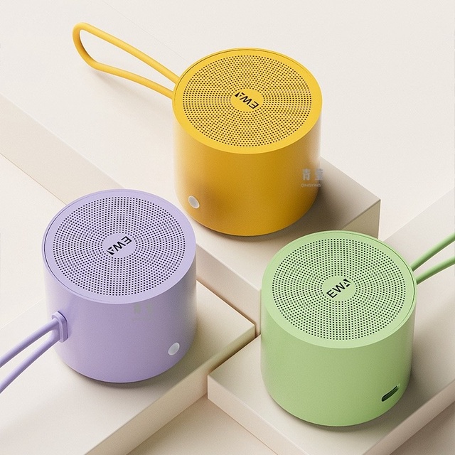 EWA/A127 Mini Wireless Speaker IPX7 Waterproof ABS Material Portable High Quality Super Subwoofer for Mobile Phone
