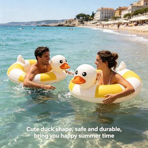 Hot Sale 35 Inch <b>Inflatable</b> Pool Swim Ring Large Adult Float Heavy Duty Water Fun Tube for Beach Lake Summer Holiday Pool Party - Product Image 5