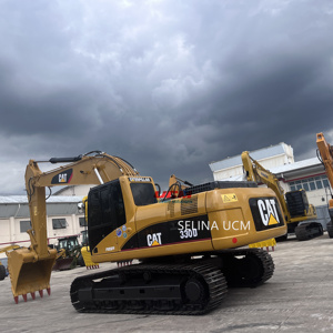 รถขุดตีนตะขาบ CAT320 330D มือสองเวลาต่ำพร้อมส่วนประกอบหลักปั๊มเกียร์ - Product Image 4