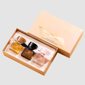 [Exclusif Personnalisé] Coffret Cadeau Naissance pour l'Industrie des Soins de Maternité / Coffret Cadeau de Naissance avec Boîte Coulissante / Boîte Cadeau Rigide à Tiroir avec Estampage Or - Product Image 2