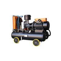 Compresseur d'air à vis mobile Kaishan Petite perceuse de pierre à compresseur d'air triphasé 22kw 30 HP pour le sablage