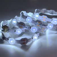 Module de bande LED IP65 Smd2835 24D en forme de S, découpable en zigzag, rétroéclairage LED, 160 degrés, DC12V 24V, lentille LED pour boîte lumineuse