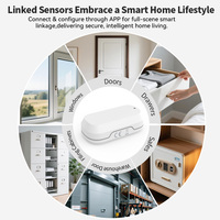 Sensor de Contacto Inteligente para Puertas, Ventanas, Cajones y Cajas Fuertes con Control por Aplicación y Conexión de Escena Completa