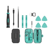 Set obeng presisi magnetik, peralatan perbaikan baja Vanadium krom 152 dalam 1 dengan 140 mata obeng