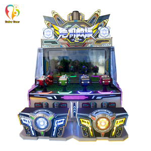 Nouvelle machine de tir à l'eau d'intérieur pour 4 joueurs, modèle Ours Bébé 2025, équipement de jeu pour enfants avec écran de 65 pouces et garantie 1 an en anglais - Product Image 1