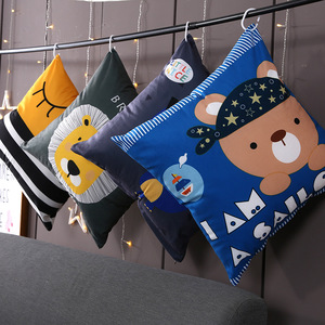 Almohada Lumbar <span class=keywords><strong>de</strong></span> Punto con Diseño <span class=keywords><strong>de</strong></span> Dibujos Animados, Desechable, para Cama y Sofá, Almohada Decorativa para Interiores - Product Image 4