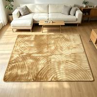 Tapis de salon modernes antidérapants 100% polyester, grand format, luxe, haute qualité, Alfombras Para Sala