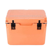 Congélateur alimentaire portable solaire commercial de haute qualité, réutilisable, étanche, en polyuréthane/peutêtre rotomoulé, 25QT, isotherme