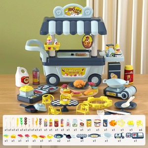 Meilleur Cadeau d'Anniversaire : Ensemble <span class=keywords><strong>de</strong></span> Jouets Chariot <span class=keywords><strong>de</strong></span> Restauration BBQ <span class=keywords><strong>de</strong></span> Simulation pour Petit Chef, Mini Cuisine Amusante, Jeu <span class=keywords><strong>de</strong></span> Rôle et <span class=keywords><strong>de</strong></span> <span class=keywords><strong>Ménage</strong></span> pour Enfants Pro - Product Image 6