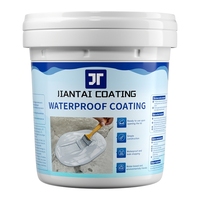 Peinture d'étanchéité en polyuréthane, réparation d'étanchéité à grande échelle, matériaux de construction, scellant pour toiture, revêtement imperméable