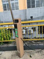 Barrière électrique de stationnement de l'installation 3s de porte automatique facile de boom barrière de stationnement à télécommande de 30M