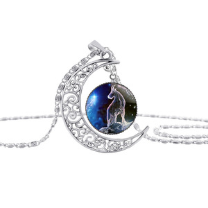 12 Zodiac Signs Charm Crescent Moon <strong>Necklace</strong> Zodiac Jewelry Silver Plated Clavicle <strong>Constellation</strong> <strong>Necklaces</strong> for Birthday Gift - Product Image 2