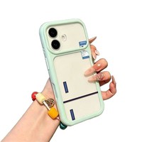 Coque Ciel Étoilé Grand Fenêtre pour 18 Pro Max 17 ; Style Euro-Américain pour Coque Minimaliste Type Réfrigérateur pour 16/15
