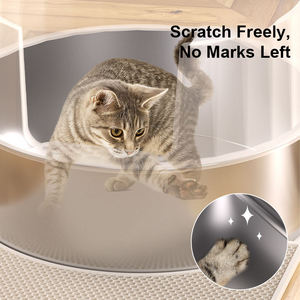 Nouvelle Litière pour Chat en Acier Inoxydable Style <span class=keywords><strong>Pot</strong></span> <span class=keywords><strong>de</strong></span> Fleurs, Extra Large, Entièrement Fermée, Désodorisante, Anti-Odeur, Facile à Nettoyer, pour l'Exportation - Product Image 5
