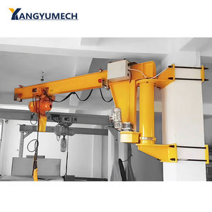 رافعة ذراعية قابلة للتعديل بسعة 2 طن وارتفاع 4 أمتار مع دوران كهربائي لحلول مناولة المواد المرنة، بيع مباشر من المصنع مع شهادة CE - Product Image 3