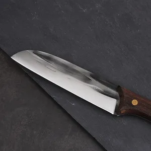 Couteau à désosser utilitaire APEX de <span class=keywords><strong>5</strong></span> pouces en acier inoxydable à haute teneur en carbone avec manche en bois, écologique pour la viande et la volaille - Product Image 2