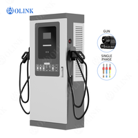 Olink Commercial DC Ev Charge 60KW-120KW CCS2 GBT Vehículo eléctrico Ev Estaciones de carga rápida para automóviles eléctricos