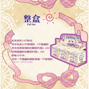 100% Original Baby Three Lily Rabbit Town Cuarta Generación Caja Sorpresa de Peluche Figura de Juguete de Moda Adorno Novedad - Product Image 6