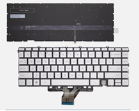 Keyboard Laptop Baru untuk HP 13-AY 13-BA 13T-BA 13-BD TPN-C147 C145 Backlit US English Brown Silver Black Pengganti