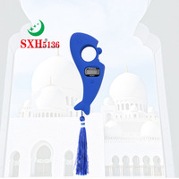 SXH5136 Usine En Gros Électronique Numérique Tally Compteur Forme De Poisson Prière Numérique Tasbih Perles Rotatives Islamique Di