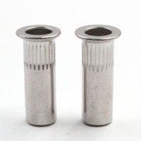 Écrous à riveter à tête fraisée à extrémité fermée M3 M4 M5 M6 # Écrou à riveter arrondi en acier inoxydable 304 316 de 8-1/2 pouces, écrou à riveter moleté CSK