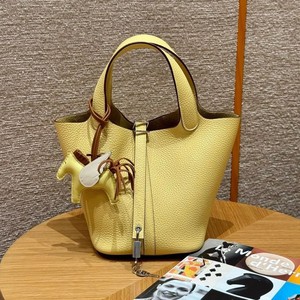 <span class=keywords><strong>Borsa</strong></span> a secchiello impermeabile con chiusura aperta con motivo a litchi per <span class=keywords><strong>donna</strong></span> 2025 nuova tendenza alla moda di fascia alta, <span class=keywords><strong>piccola</strong></span> e Versatile - Product Image 1