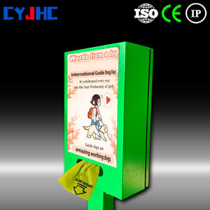 Estación de Tratamiento de Excrementos de Mascotas, Dispensador de Bolsas para Desechos de Perros, Dispensador de Bolsas para Excrementos de Mascotas, Precio de Fábrica - Product Image 1
