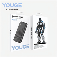 Mini Powerbank sans fil, charge rapide PD, chargeur magnétique portable, batterie externe 20000mAh, chargeur portable d'extérieur