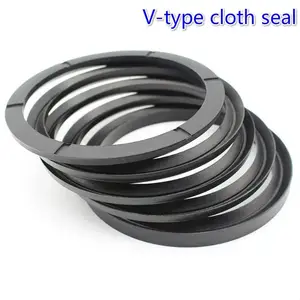 Rubber Rubber Manufacture FKM V-type Fabric Reinforced Rubber Pack Seals